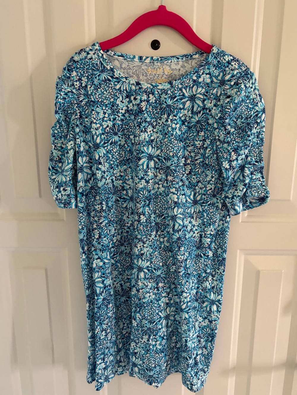Lily Pulitzer Short Sleeve Tunic Dress